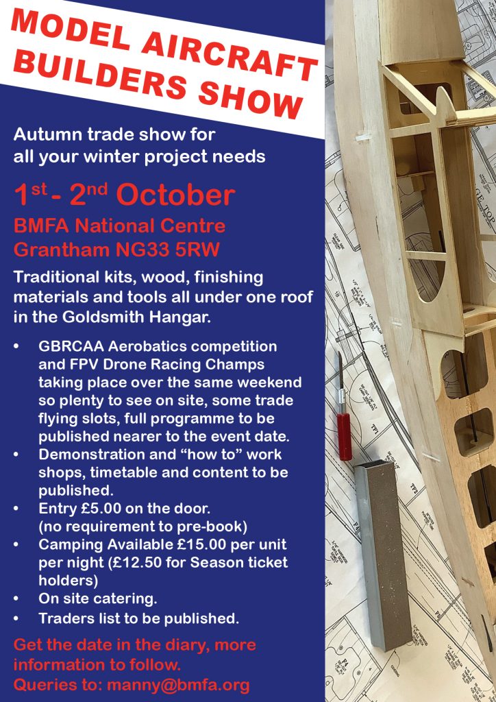 Model Builders Show @ BMFA Buckminster | Sewstern | England | United Kingdom